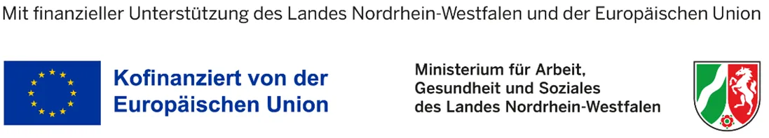 Kofinanziert von der Europäischen Union und dem Land Nordrhein-Westfalen